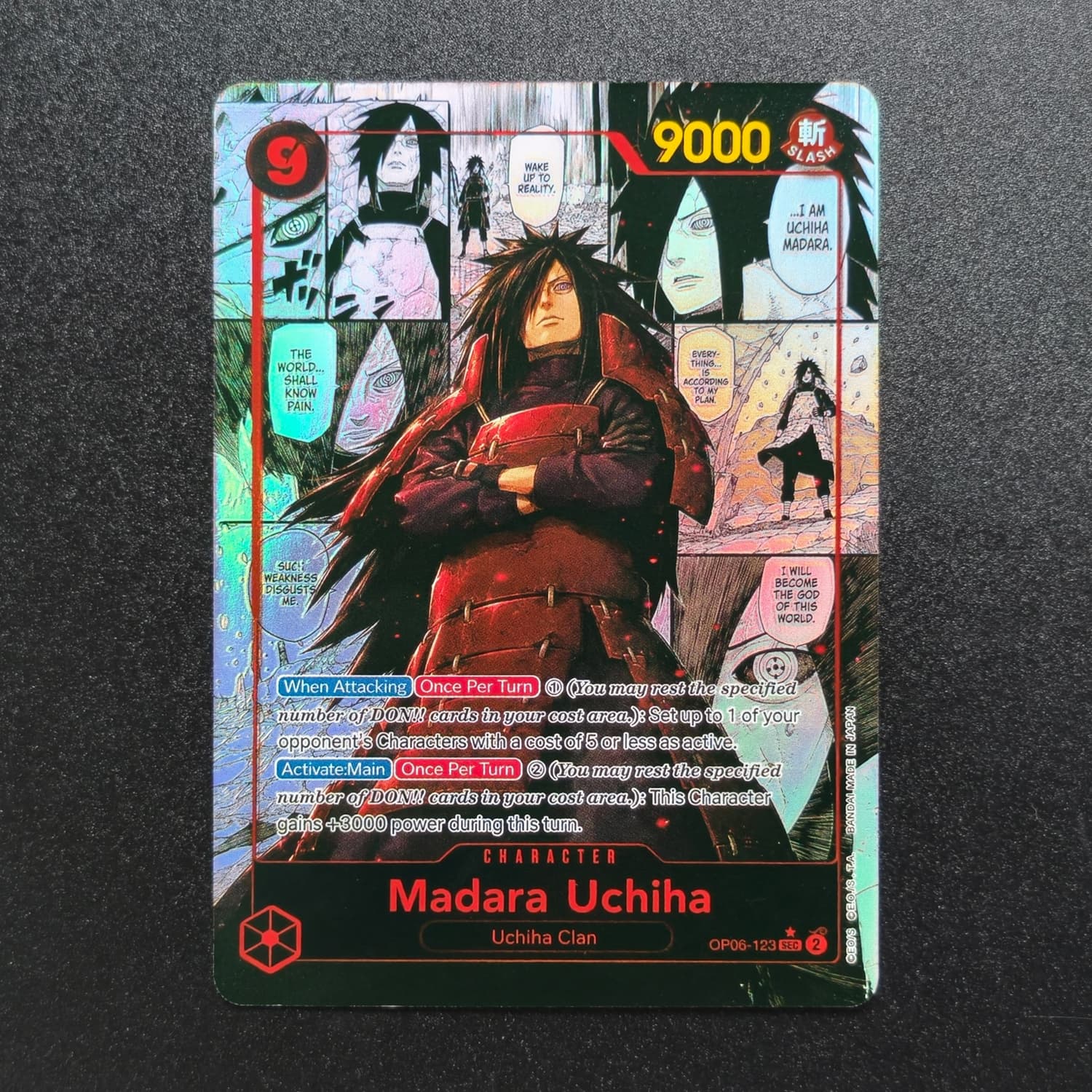 DIY Madara Uchiha Itachi Obito - Japanese Fan recension och pris