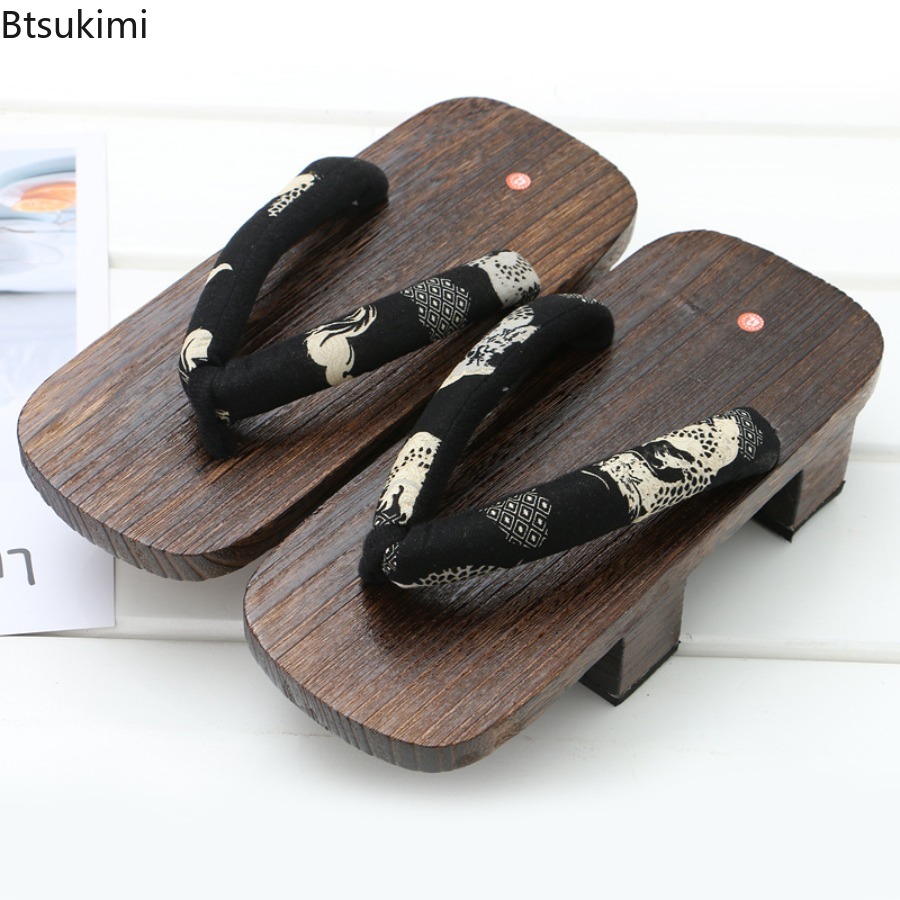 Women Geta Two-toothed Sandals - Geta Wooden Sandal recension och pris